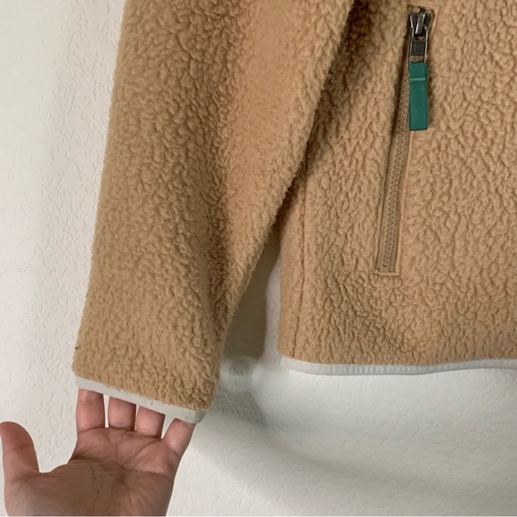 Patagonia womens retro pile fleece marsupial pull over sweater M - Picture 4 of 9